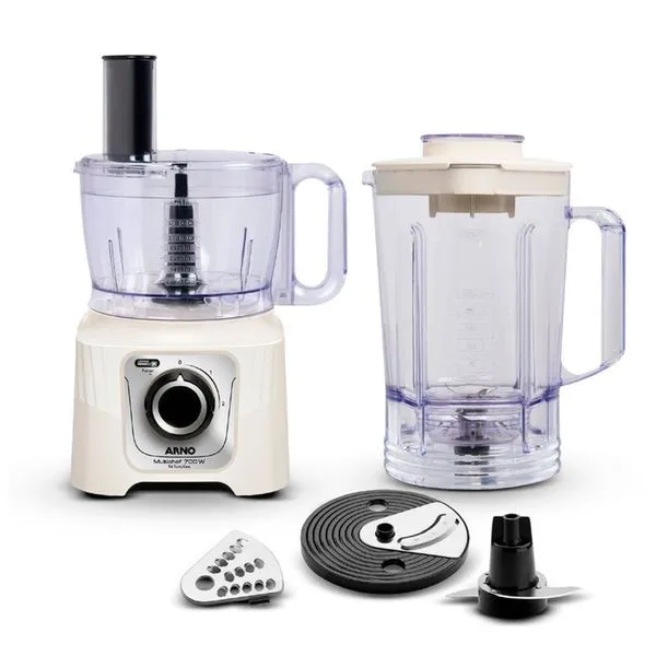 Multiprocessador MP62 16 Funções Marfim 2 Velocidades 700w 220v Arno Marfim / 220V