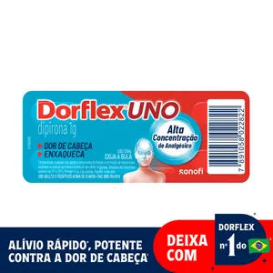 Dorflex Uno Enxaqueca 1g Blíster 4 Comprimidos