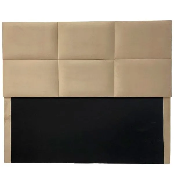 Cabeceira Casal Sono DesignVernon Bege 120x142x8cm