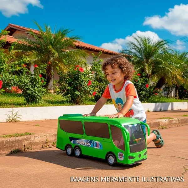 Ônibus De Brinquedo Tilin Cores Sortidas (MP)