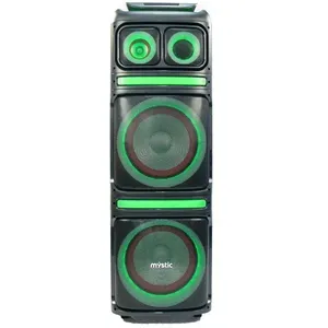 Caixa de Som Amplificada Mystic 100W Bluetooth Com Microfone Sem Fio My-Ps1245U