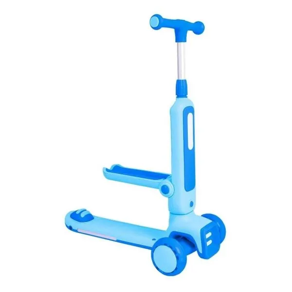 Patinete Infantil 2 Em 1 DM Toys Azul DMR6936AZ (MP)