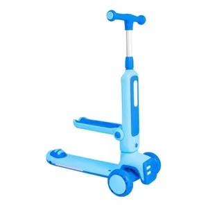 Patinete Infantil 2 Em 1 DM Toys Azul DMR6936AZ (MP)