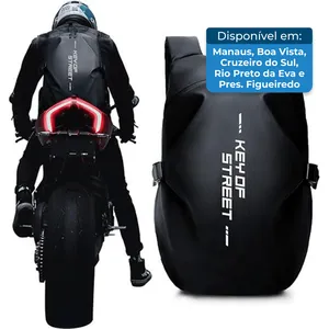 Mochila Para Motociclista Weplan Preto A-BI