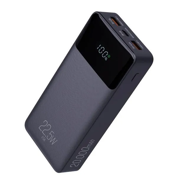 Carregador Portátil Power Bank 20000mAh ELG PB200-BK Preto