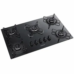 Fogao Cooktop Itatiaia Essencial 5 Bocas Preto / Bivolt
