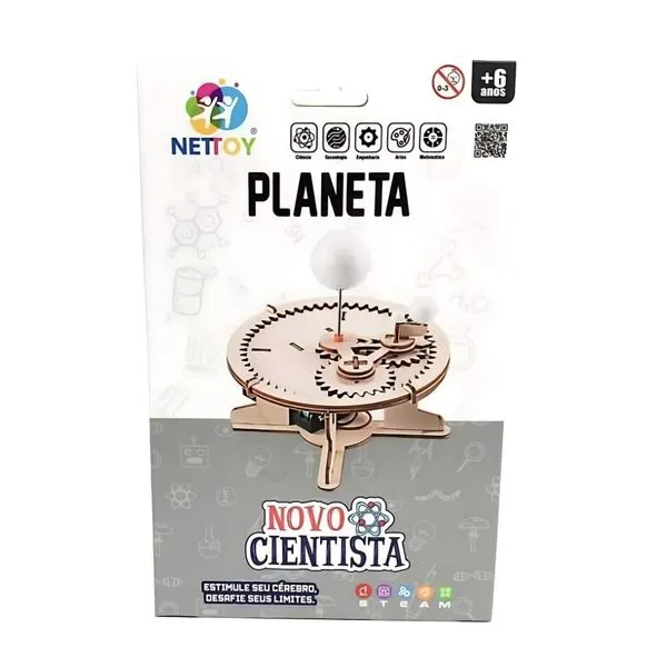 Brinquedo Nettoy Novo Cientista Planeta 40020 (MP)