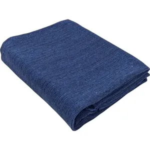 Manta Redes De Dormir Jeans Azul E Preto