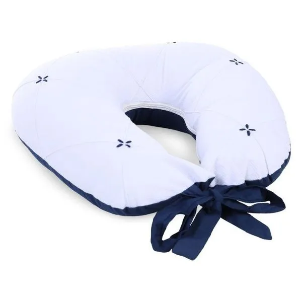 Almofada De Amamentar Art Bebê 55x6cm Azul Marinho 30402 (MP)