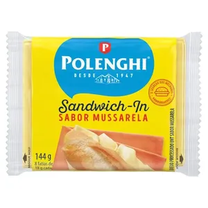 Queijo Mussarela Polenghi Sandwich In Pacote 144g Queijo Mussarela Polenghi Sandwich 144g