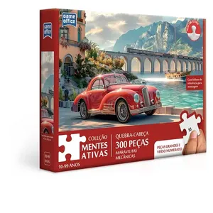 Quebra-Cabeça - Mentes Ativas - Maravilhas Mecânicas - 300 Peças - Toyster