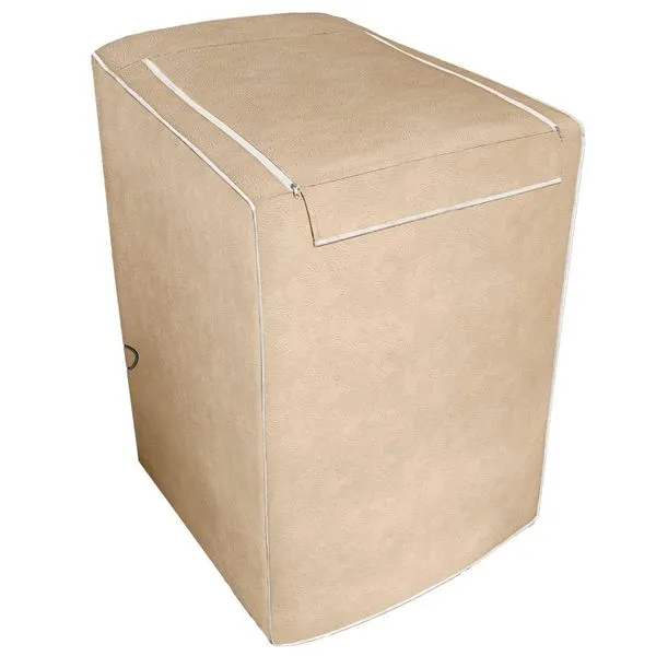 Capa Para Máquina De Lavar Adomes 7 A 9kg Bege (MP)