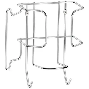 Suporte De Parede Para Tábua E Ferro De Passar Roupa Future Aço Inox