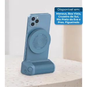 Suporte Magnético para Celular Alley Azul T-BI