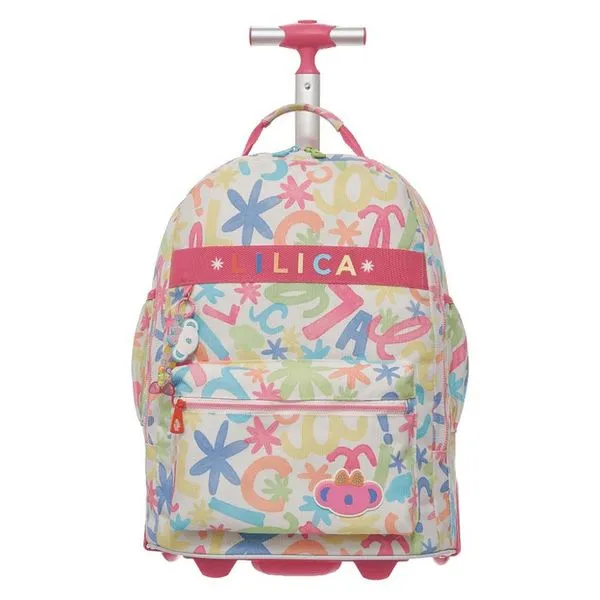 Mochila de Carinho Lilica Ripilica LovIt Tubo Florescer Rosa Único