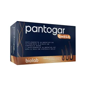 Suplemento Alimentar Pantogar Ômega Com 90 Cápsulas Suplemento Alimentar Pantogar Omega Com 90 Capsulas