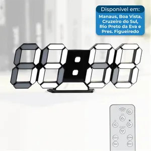 Relógio Digital LED 9.7" KOSUMOSU A-BI
