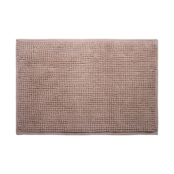 Tapete Para Banheiro Bella&Co Popcorn Rosa Bali 40x60cm (MP)