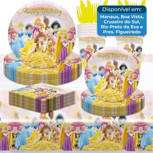 Kit Festa Princesa de 81 Peças A-BI