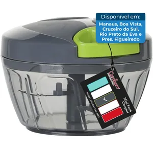 Cortador Manual de Alimentos Cambom - 550ml Cinza A-BI
