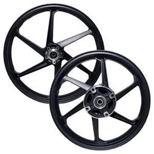 Aro Liga Leve BHD NXR160 Bros E XRE190 ESDD 2015 A 2024 Freio A Disco Mod 6 Pontas Preto (MP)