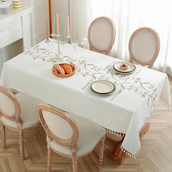 Toalha de Mesa Jiale Retangular 55x70 Café A-BI