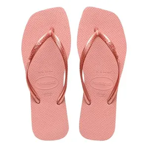 Sandálias Havaianas Slim Square Rosa Crocus N°37/38
