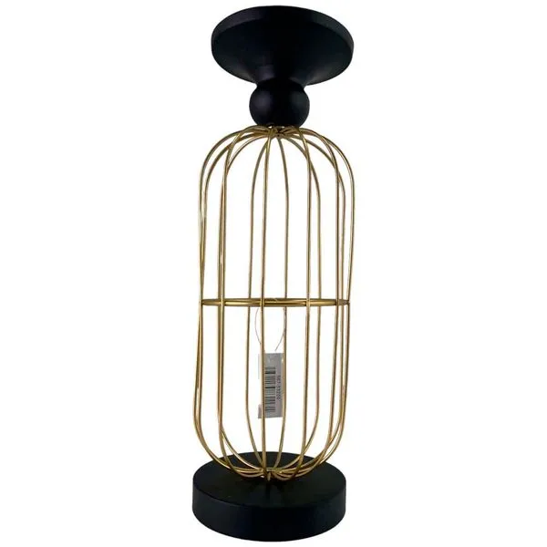 Porta-Vela Noritex 10,5x10,5x31cm Preto 567-53209