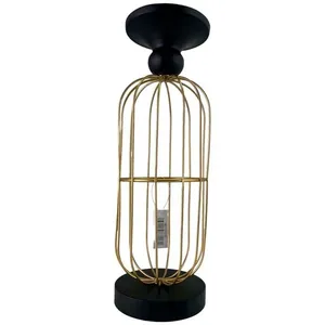 Porta-Vela Noritex 10,5x10,5x31cm Preto 567-53209