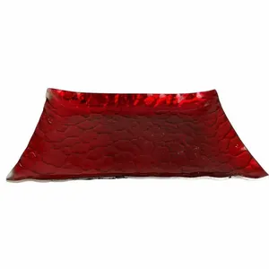 Centro De Mesa Noritex Quadrado Vermelho 180-3300715