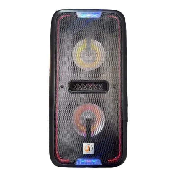 Caixa Amplificada J&F Recarregável 2 Microfones 120W RMS PS208ADUB (MP)