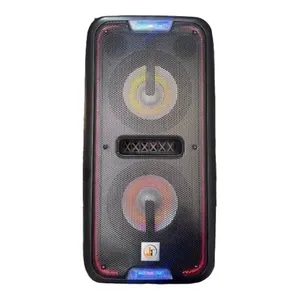 Caixa Amplificada J&F Recarregável 2 Microfones 120W RMS PS208ADUB (MP)