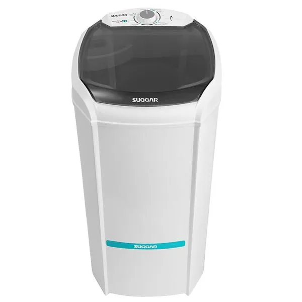Máquina de Lavar Roupas Semi Automática 10Kg Lavamax Eco LE1021BR Suggar Branca 127V