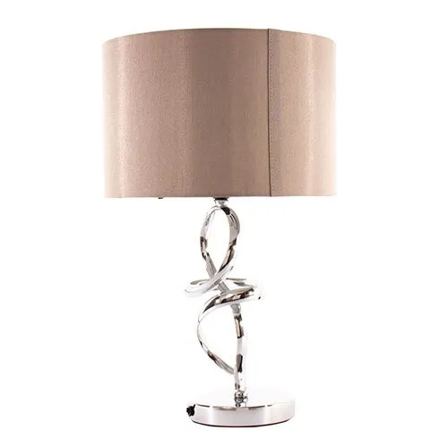 Abajur de Mesa Latcor GS-1910063B Prata