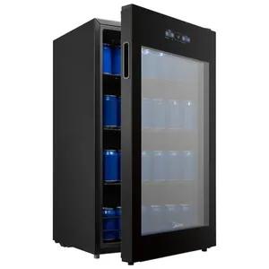Cervejeira Midea Frost Free Inverter 82L 3 em 1 MDRX150 | Preto (Bivolt)