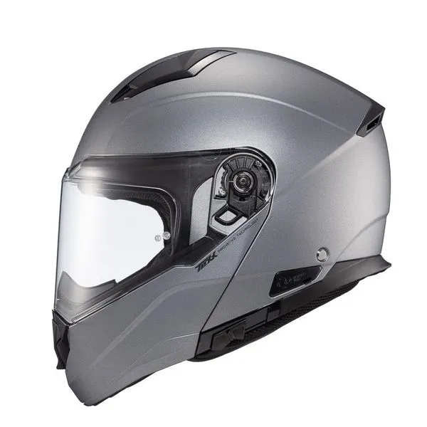 Capacete Texx Escamoteável Kratos Sólido Titânio Fosco 60 (MP)