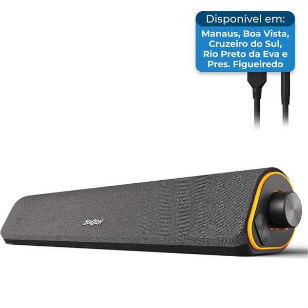 Caixa De Som Bluetooth Soulion R50 Cinza A-BI