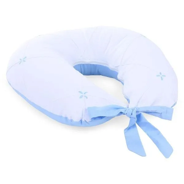 Almofada De Amamentar Art Bebê 55x6cm Azul 30401 (MP)