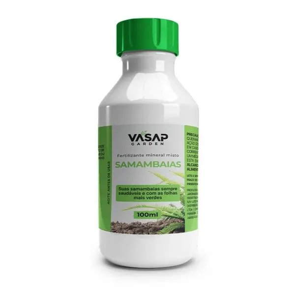 Fertilizante Mineral Vasap Misto Samambaias 100ml (MP)