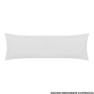 Fronha Super Body Altenburg Pillow 50x145cm Branco (MP)