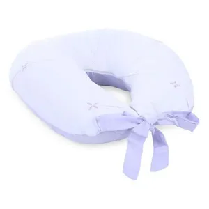 Almofada De Amamentar Art Bebê 55x6cm Lilás 30406 (MP)