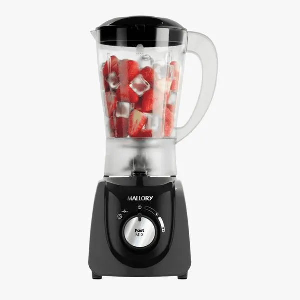 Liquidificador Mallory FAST MIX 520W 2VEL - B91202541  Preto  110 VOLTS