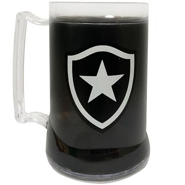 Caneca Gel Botafogo Escudo Cebola Brindes 400ML (MP)