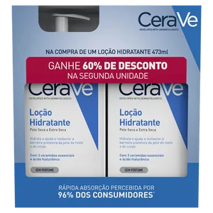 Kit Loção Hidratante Corporal CeraVe 2 unidades - 473ml cada