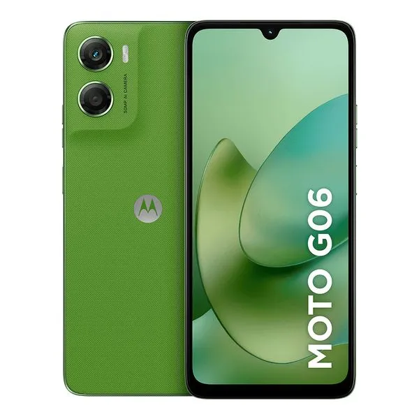 Smartphone Motorola G06 256Gb Dual Chip 4G Tela 6.9" Câmera 50MP Verde