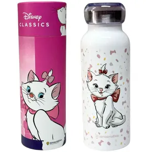 Garrafa Térmica Inox 500ML GATINHA MARIE Holográfica - ZC