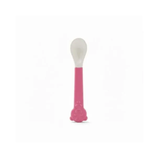 Colher Infan-Tec Em Plástico Rosa (MP)
