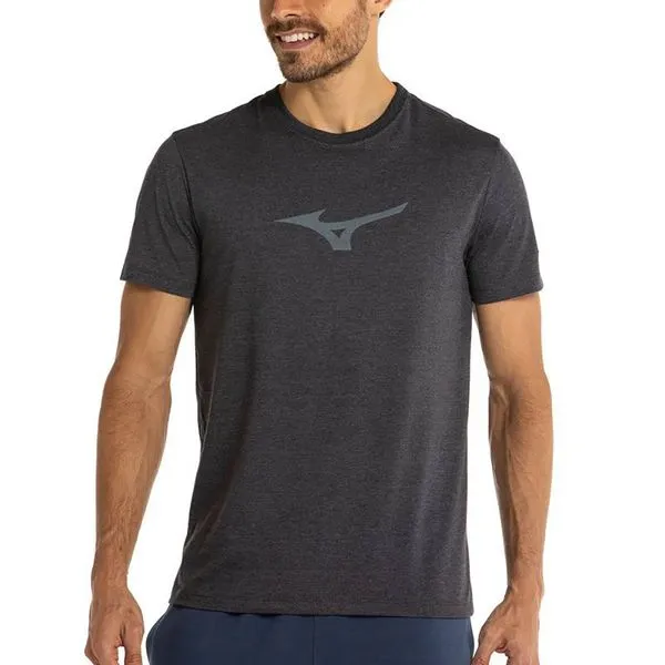 Camiseta de Treino Masculina Mizuno Lifestyle G Cinza