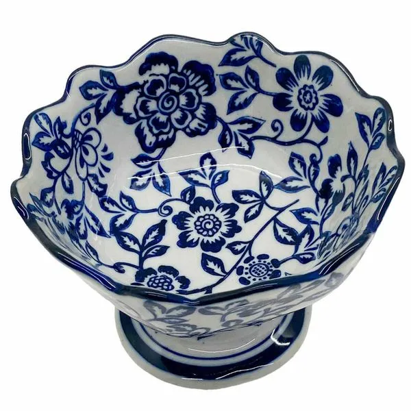 Saladeira Noritex Flores Azul 201-4300014