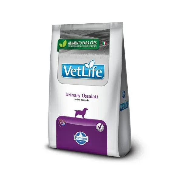 Ração Vet Life Natural Canine Urinary Ossalati 10,1kg